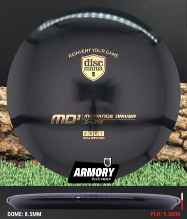 Discmania S Line MD3 - Black/Gold 178g