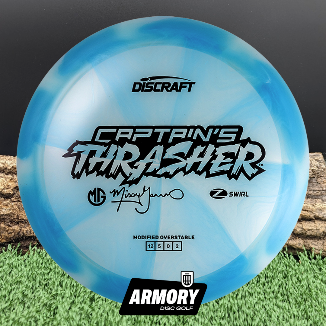 2026 Discraft Z Swirl Captain's Thrasher – Armory Disc Golf Shop