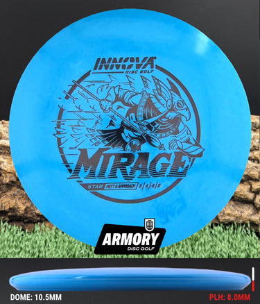 Armory Disc Golf Shop Innova Star Mirage Blue/Black 175.6g