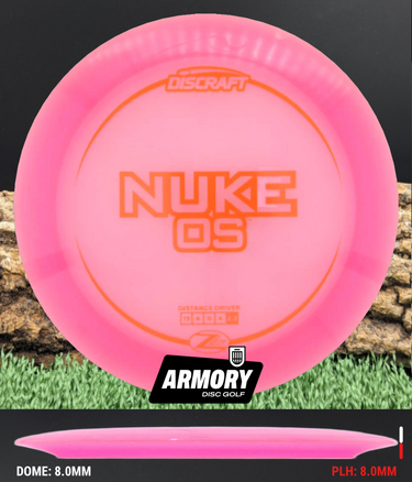Armory Disc Golf Shop Used Disc Golf Discs Discraft Z-Lite hot pink/orange 9/10 165.3g
