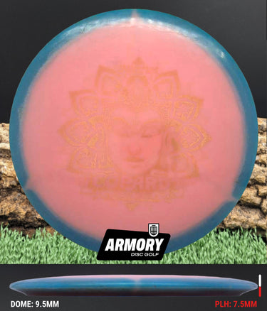 Armory Disc Golf Shop Used Disc Golf Discs Halo Champion Leopard 3 8/10 Ink Pink/Blue/Gold 176g