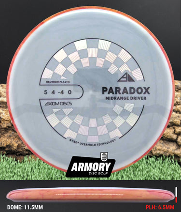 Axiom Paradox Neutron Gray/Fire 176.7g