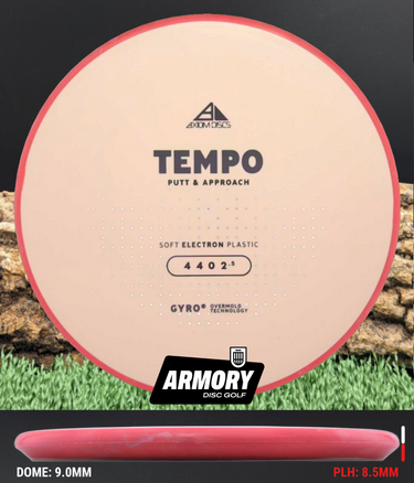 Axiom Tempo Electron Soft PLC cream & red 173.8g