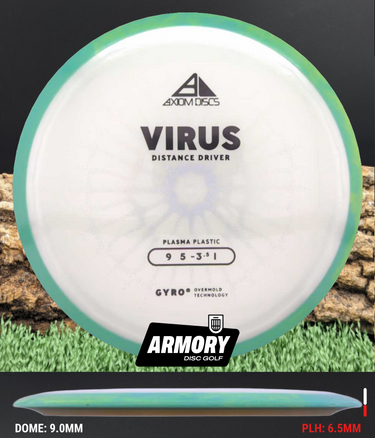 Axiom Virus Plasma White/Aqua 173g