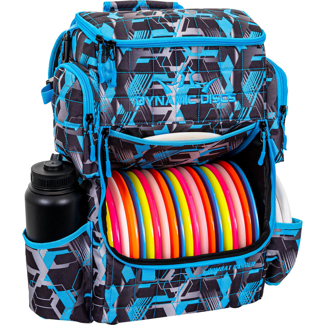 dynamic discs ranger bag rain fly Combat Molded back panel minimizes contact points and allows for cross ventilation Combat Ranger Bag, Fractured Camo,