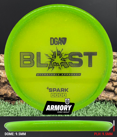 DGA Blast green/black 174.6g