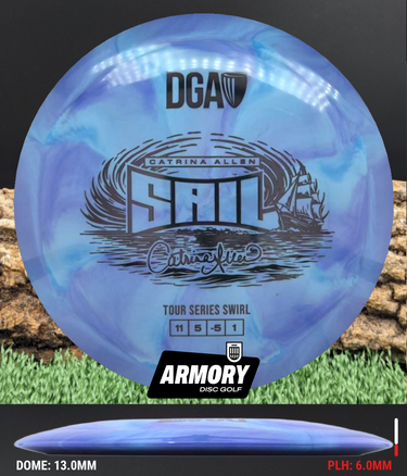 DGA Sail Tour Series Swirl blurple/black 159.2g
