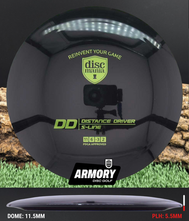 Discmania DD S-Line black/olive 173.8g
