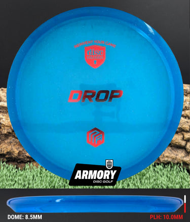 Discmania Drop Metal Flake C-Line Royal Blue/Maroon 175.4g