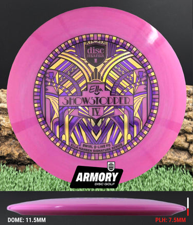 Discmania FD Opto Grape/Gold Chrome/Purple 174.3g