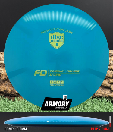 Discmania FD S-Line teal/olive 176.7g