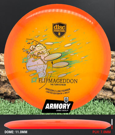 Discmania Founder C-Line Orange/Holo-Green 176.7g