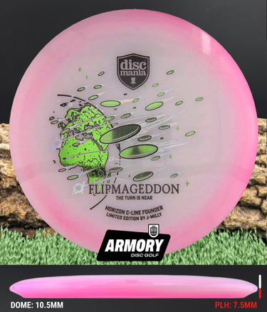 Discmania Founder C-Line White-Pink/Green-Silver 179.1g