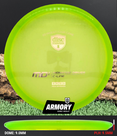 Discmania MD C-Line lime/gold 179.7g