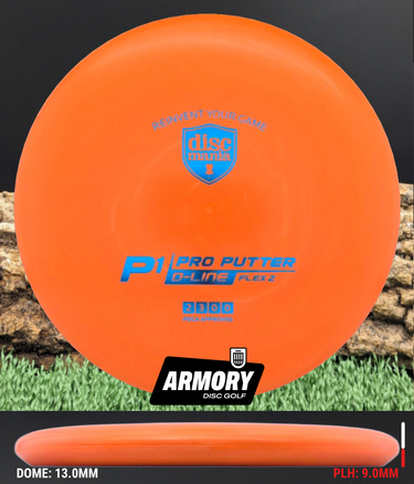 Discmania P1 D-Line Flex 2 Orange/Blue 173g