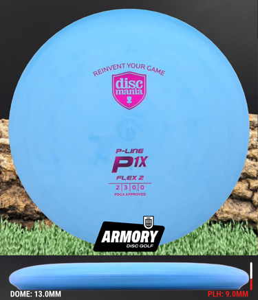 Discmania P1 P-Line Flex 2 light blue/magenta 175g