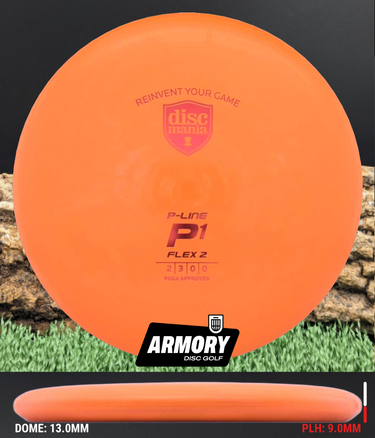 Discmania P1 P-Line Flex 2 Orange/Orange 173g