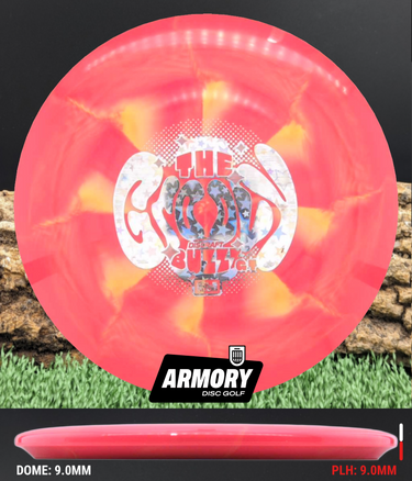 Discraft Buzzz ESP hot pink-yellow/silver stars 176.9g