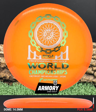 Discraft Luna CryZtal Orange/Green/Silver 176.6g