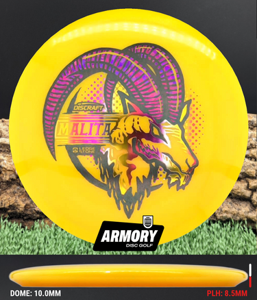 Discraft Malita Big Z yellow/magenta shatter-summer 172.2g
