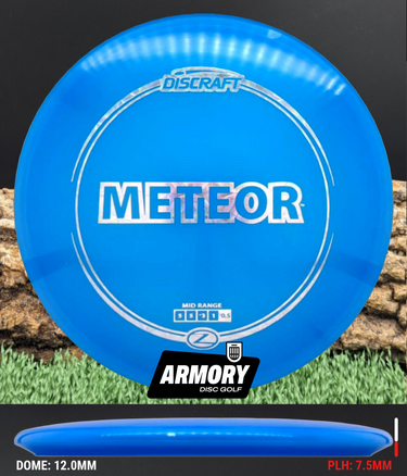 Discraft Meteor Z blue/silver drops 178.6g