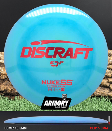 Discraft Nuke ESP Blue/Red Shatter 176.3g