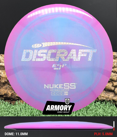 Discraft Nuke ESP Blurple/Purple/Silver Shatter 175.6g
