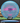 Discraft Nuke ESP muted blue/magenta sparkle 175.9g