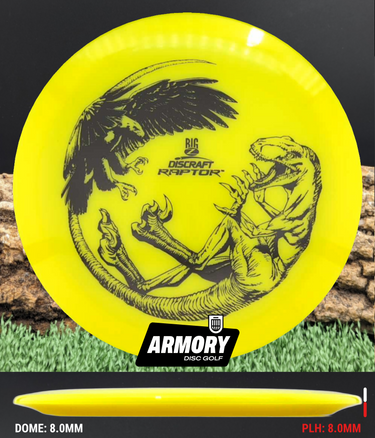 Discraft Raptor Big Z yellow/black 177g