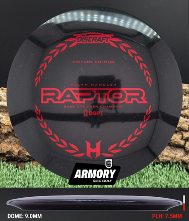 Discraft Raptor red carbon fiber 178g