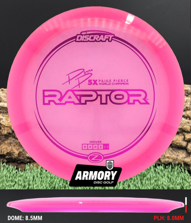 Discraft Raptor Z Line pink/purple 173g