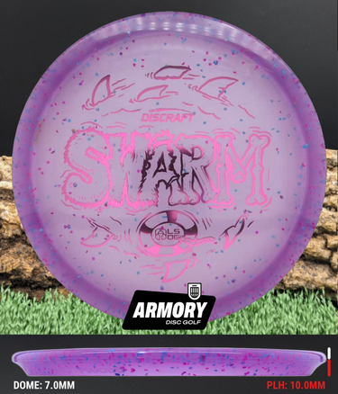 Discraft Swarm CryZtal purple/magenta 176.1g