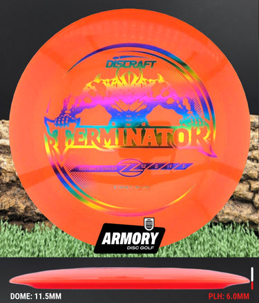 Discraft Terminator Z Line Orange/Rainbow 175.1g