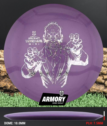 Discraft Undertaker Purple/Silver Logos