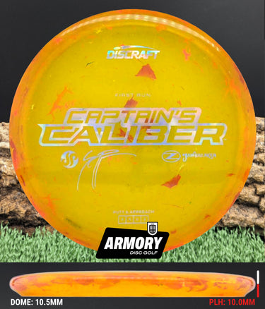 Discraft Z Jawbreaker Captain's Caliber Jawbreaker Yellow/Silver Shatter 173.2g