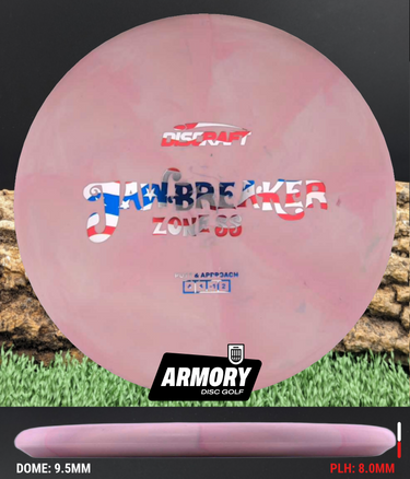 Discraft Zone Jawbreaker Pale PInk/Flag 174.5g