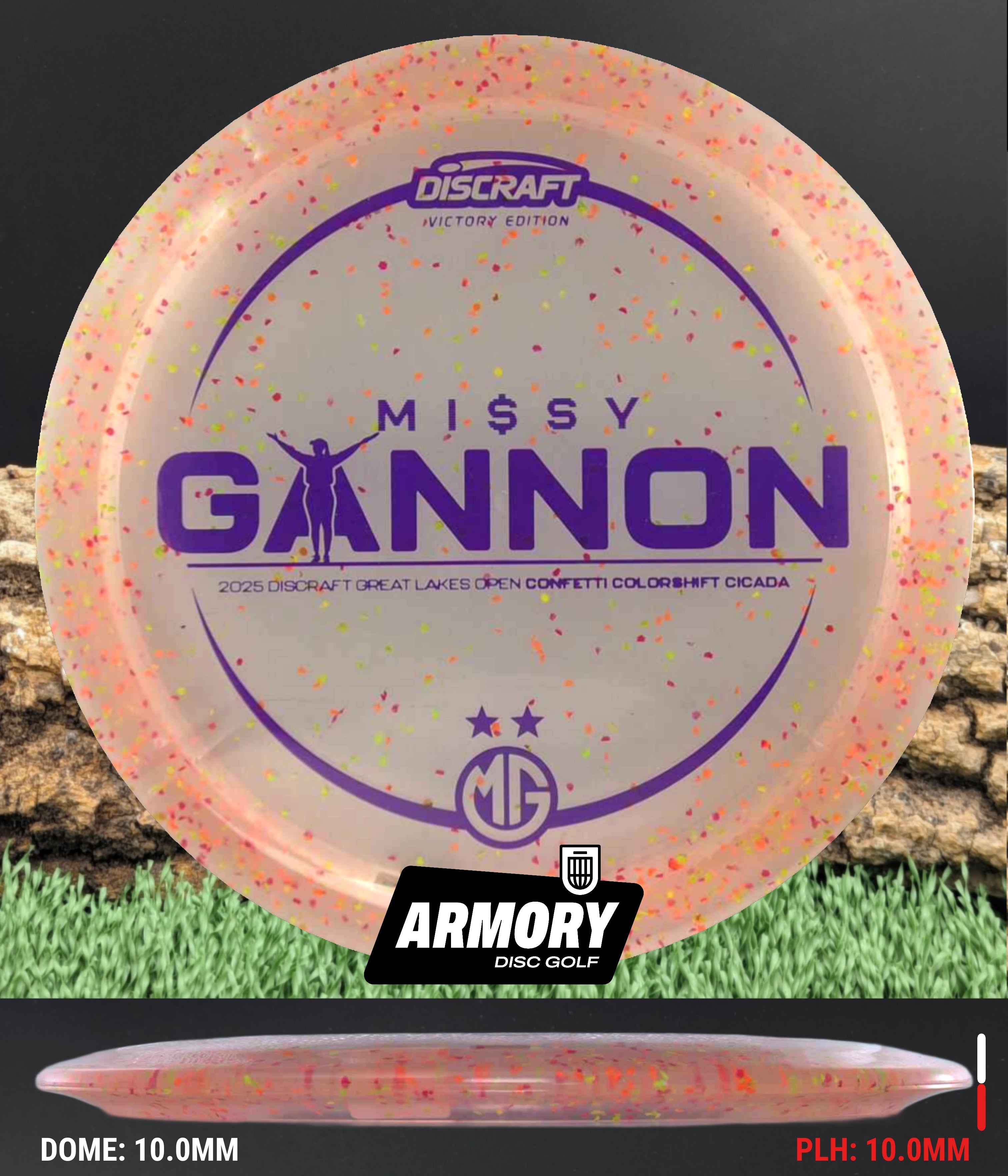 Discraft Z Colorshift Confetti Cicada – Armory Disc Golf Shop