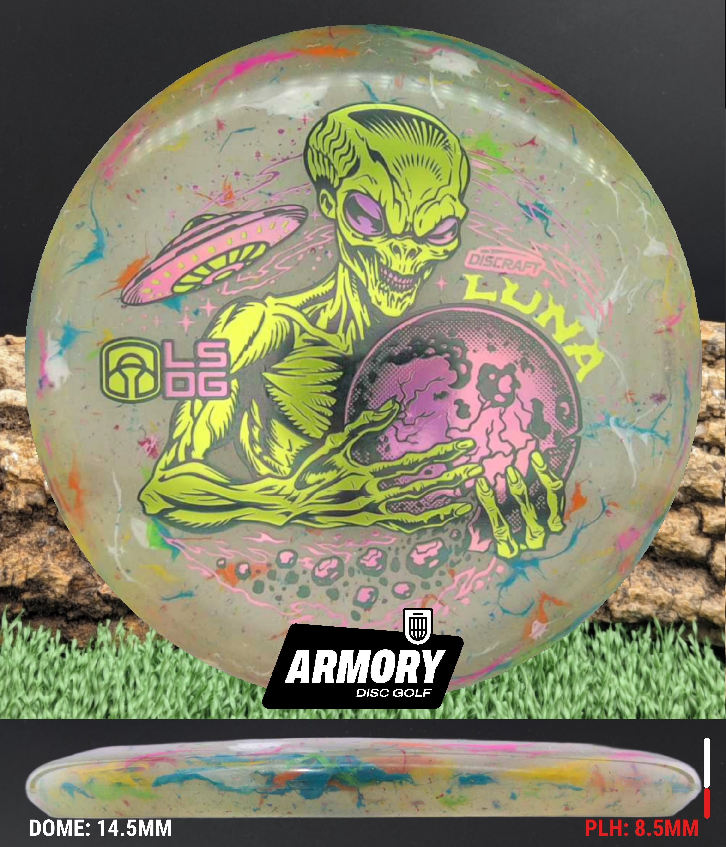 Discraft Colorshift Jawbreaker FLX Luna – Armory Disc Golf Shop