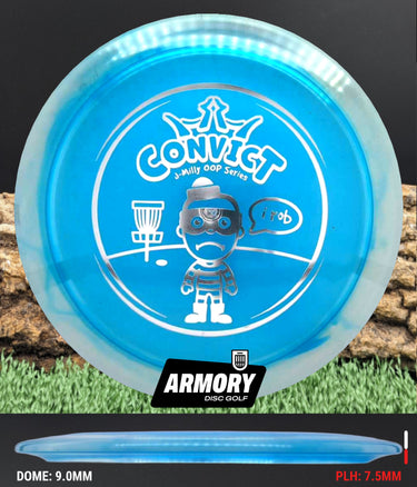 Dynamic Discs Convict Lucid Blue/Silver 174.8g
