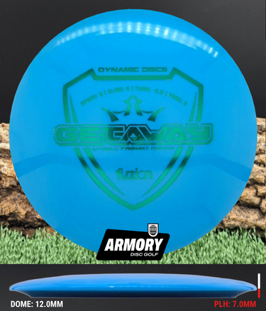 Dynamic Discs Getaway Fuzion blue/emerald 175g