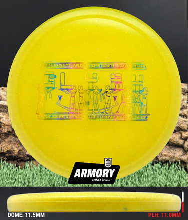 Infinite Discs Glyph Metal Flake C-Blend yellow/rainbow 173.5g