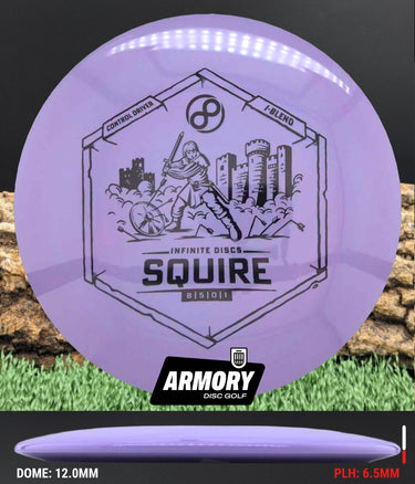 Infinite Discs Squire I-Blend Purple/Black 172.6g