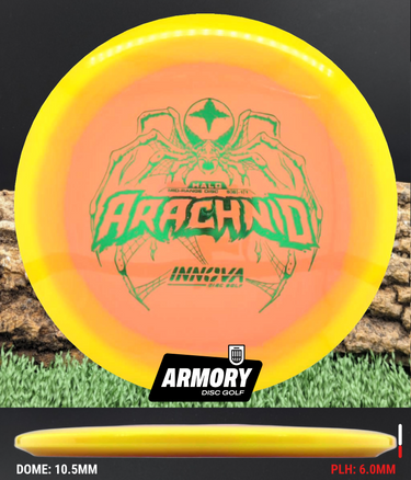 Innova Arachnid Halo Star Salmon/Yellow/Green 165.1g