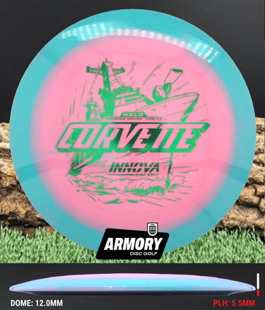 Innova Corvette Halo Star Pink & Aqua/Emerald 169.7g