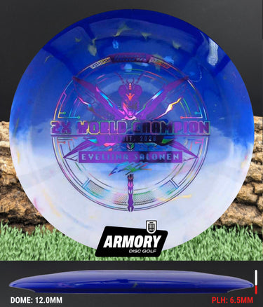Innova Destroyer Eveliina Dark Blue/White/Purple/Multi Color 175.2g