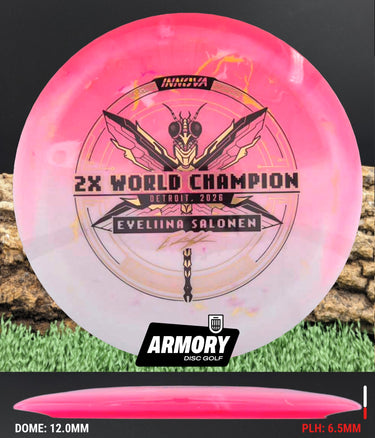 Innova Destroyer Eveliina Pink/White/Gold/Black 175.1g