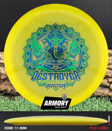 Innova Destroyer Pro Yellow/Green-Blue 176.5g