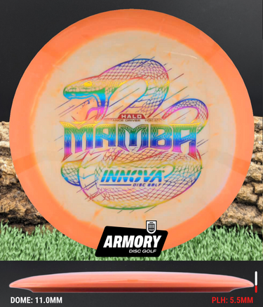 Innova Mamba Halo Star White-Orange/Rainbow 174.5g