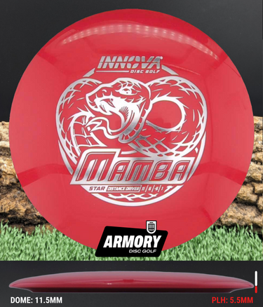 Innova Mamba Star Red/Silver 172.7g