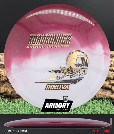 Innova Roadrunner Halo Star White-Plum/Black-Gold 175.6g